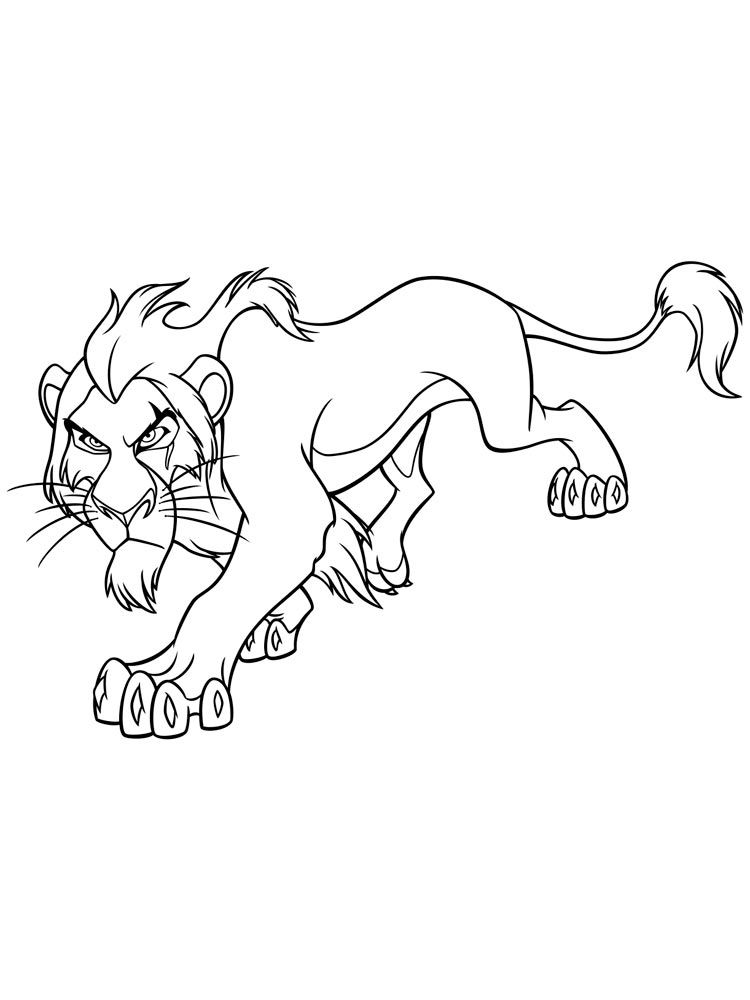 200+ Lion King Coloring Pages: Roar into Creativity 53