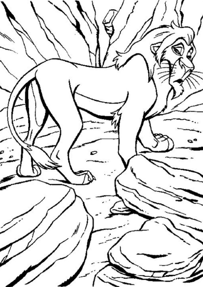 200+ Lion King Coloring Pages: Roar into Creativity 59