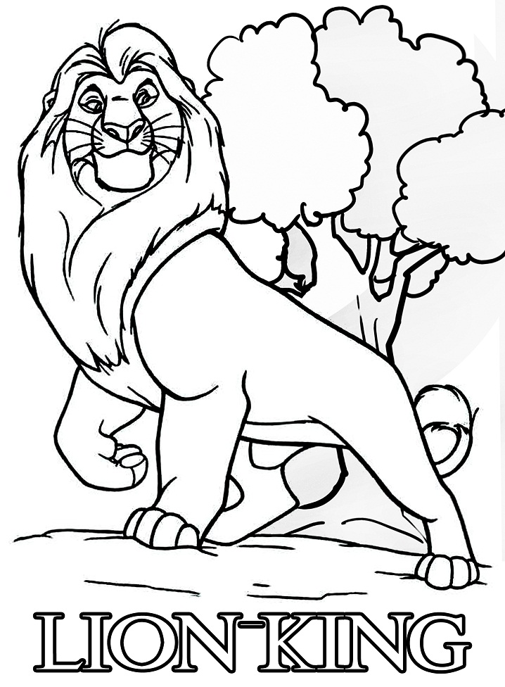 200+ Lion King Coloring Pages: Roar into Creativity 61