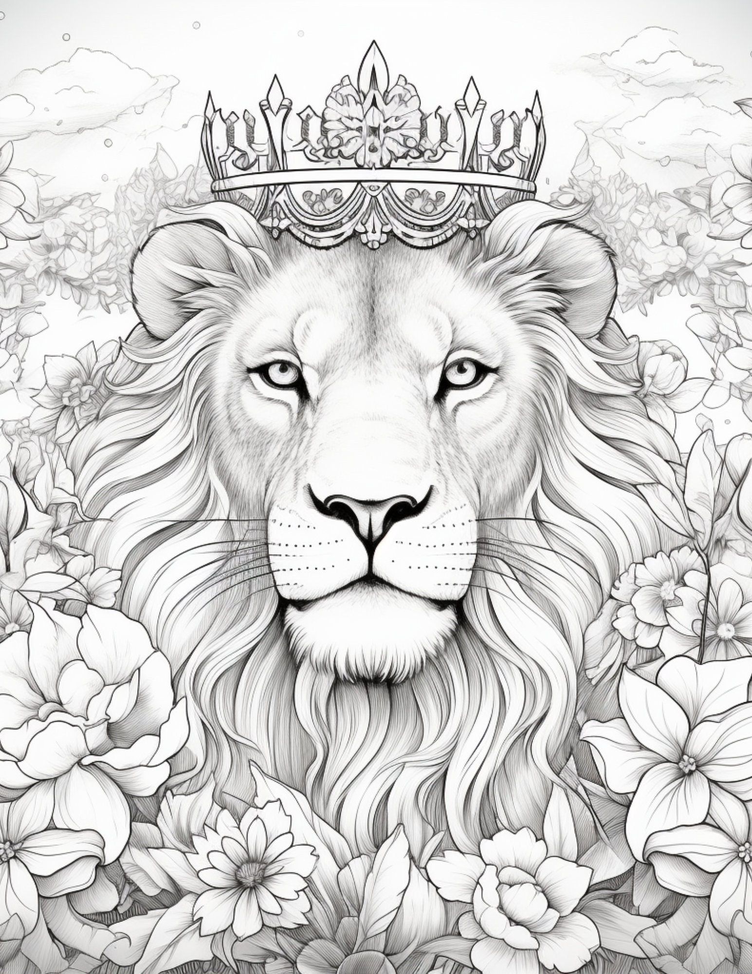 200+ Lion King Coloring Pages: Roar into Creativity 62