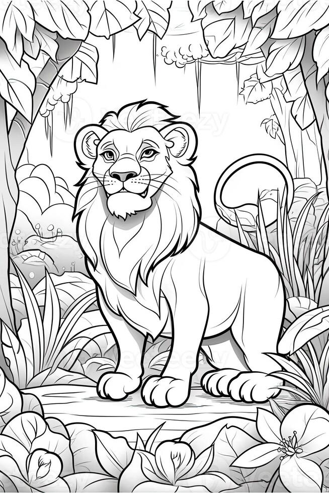 200+ Lion King Coloring Pages: Roar into Creativity 68