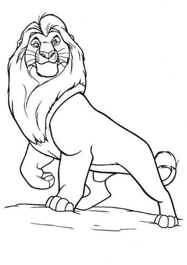 200+ Lion King Coloring Pages: Roar into Creativity 71