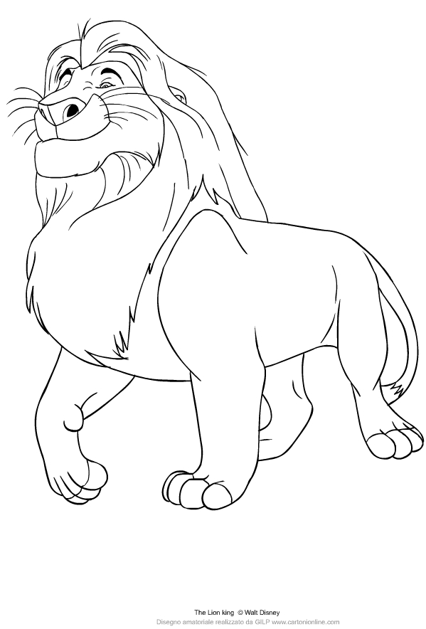 200+ Lion King Coloring Pages: Roar into Creativity 76