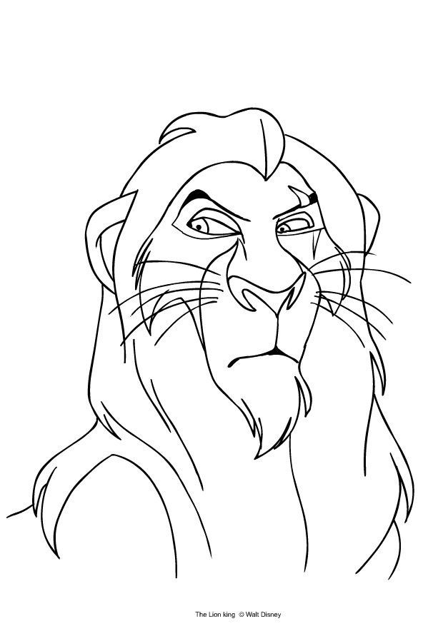 200+ Lion King Coloring Pages: Roar into Creativity 79