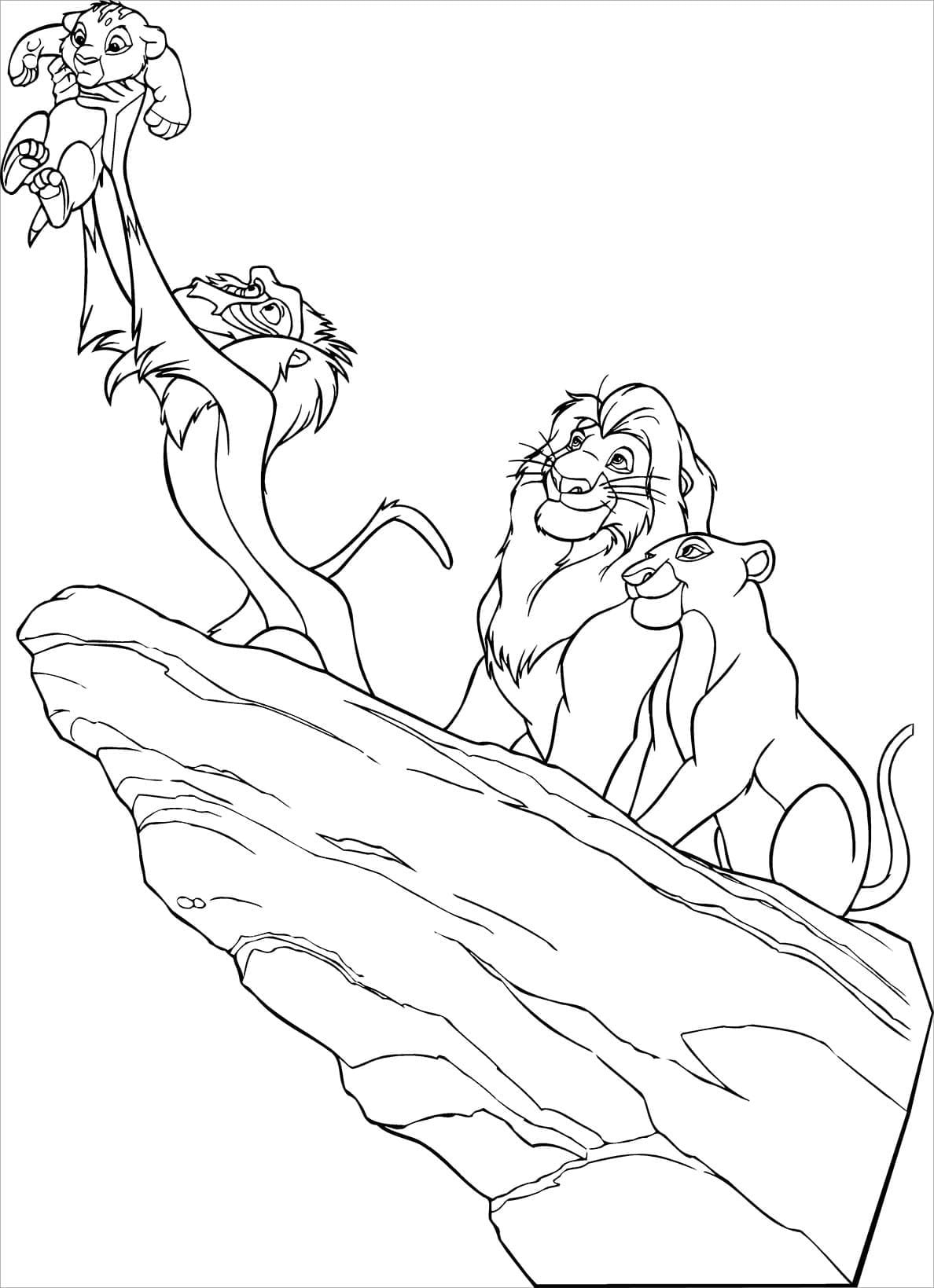 200+ Lion King Coloring Pages: Roar into Creativity 9