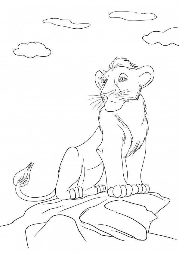 200+ Lion King Coloring Pages: Roar into Creativity 98