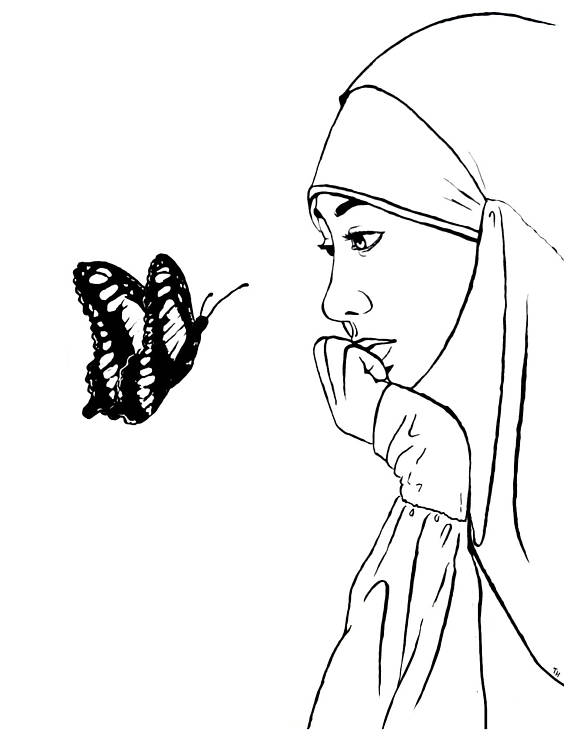 80+ Muslimah Coloring Pages 45