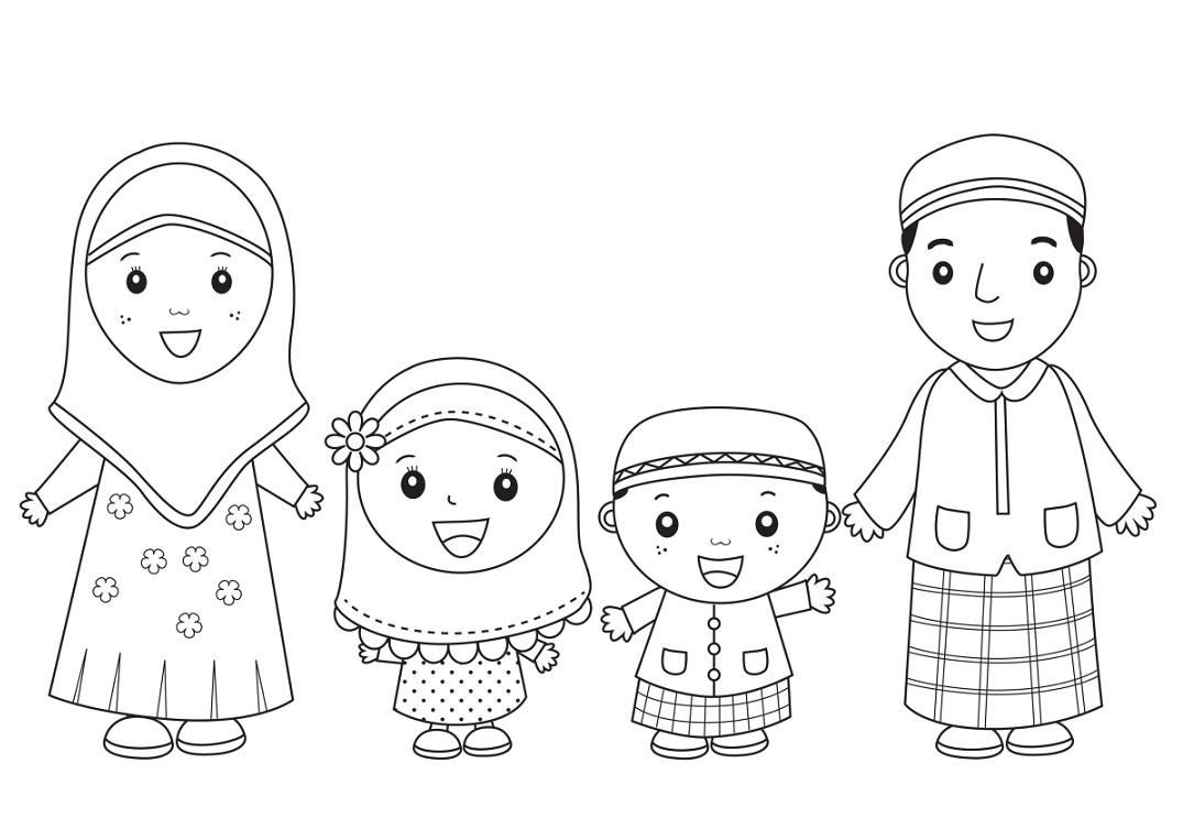 80+ Muslimah Coloring Pages 46