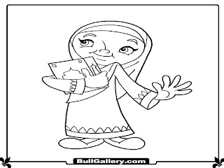 80+ Muslimah Coloring Pages 58