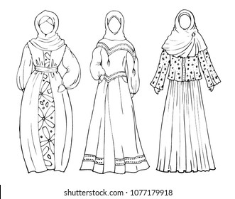 80+ Muslimah Coloring Pages 68