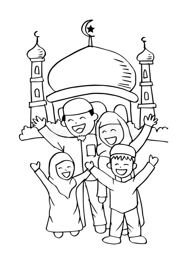 80+ Muslimah Coloring Pages 71