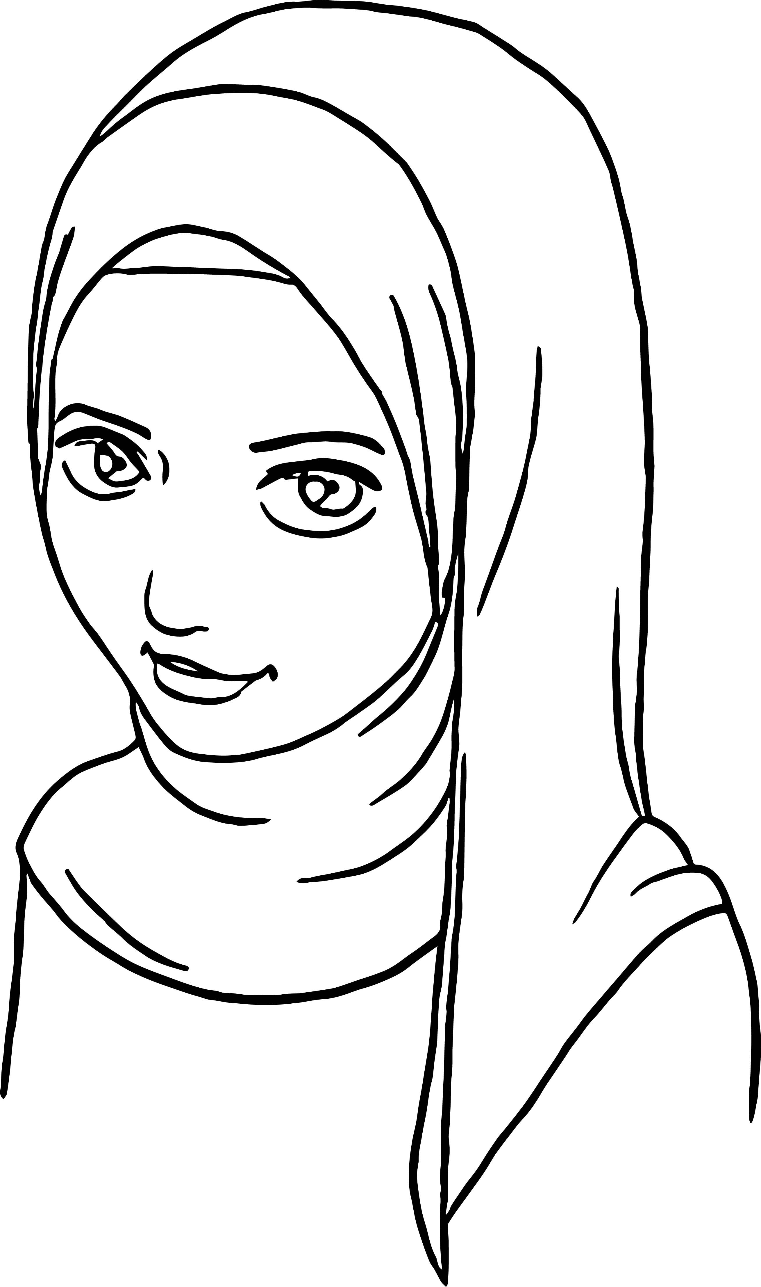 80+ Muslimah Coloring Pages 81