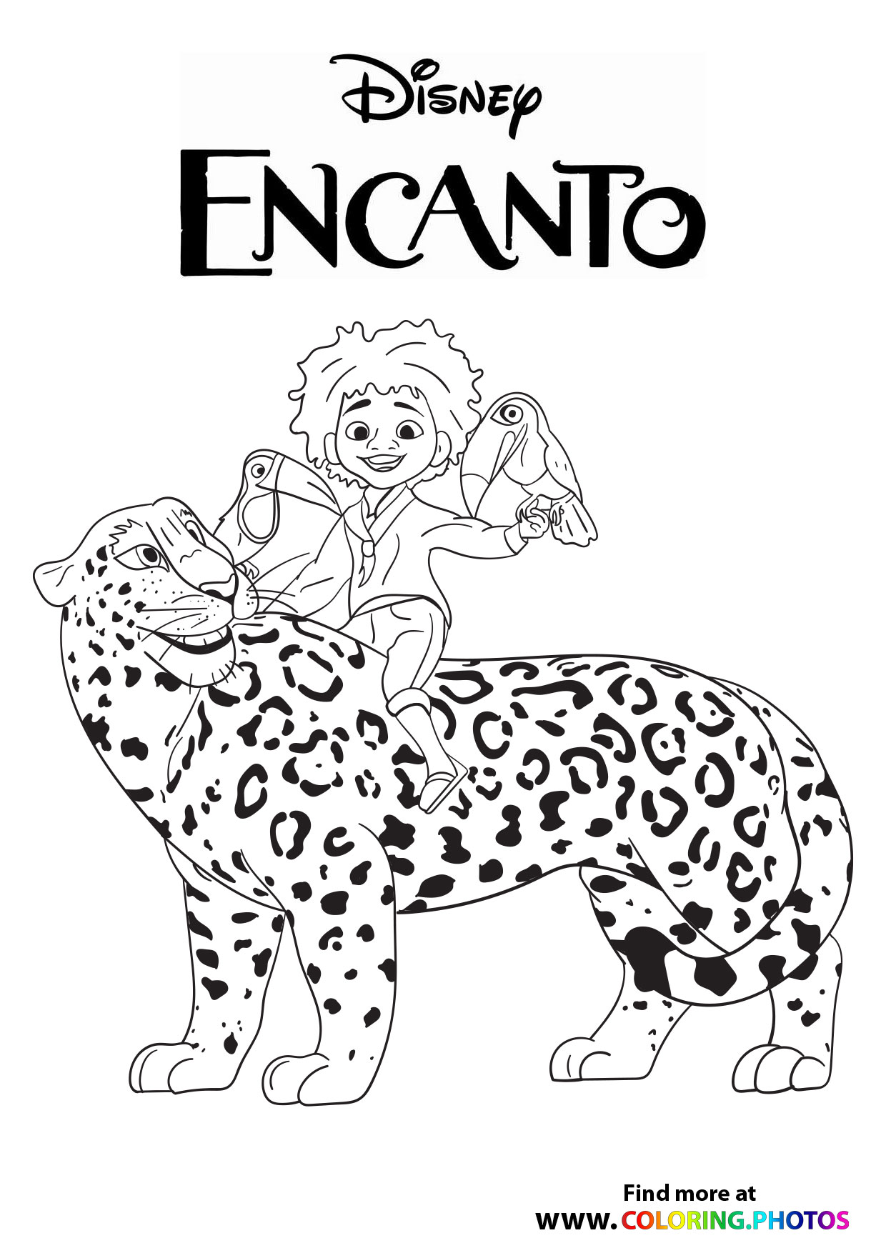 90+ Encanto Coloring Pages: Dive into the Magic 12