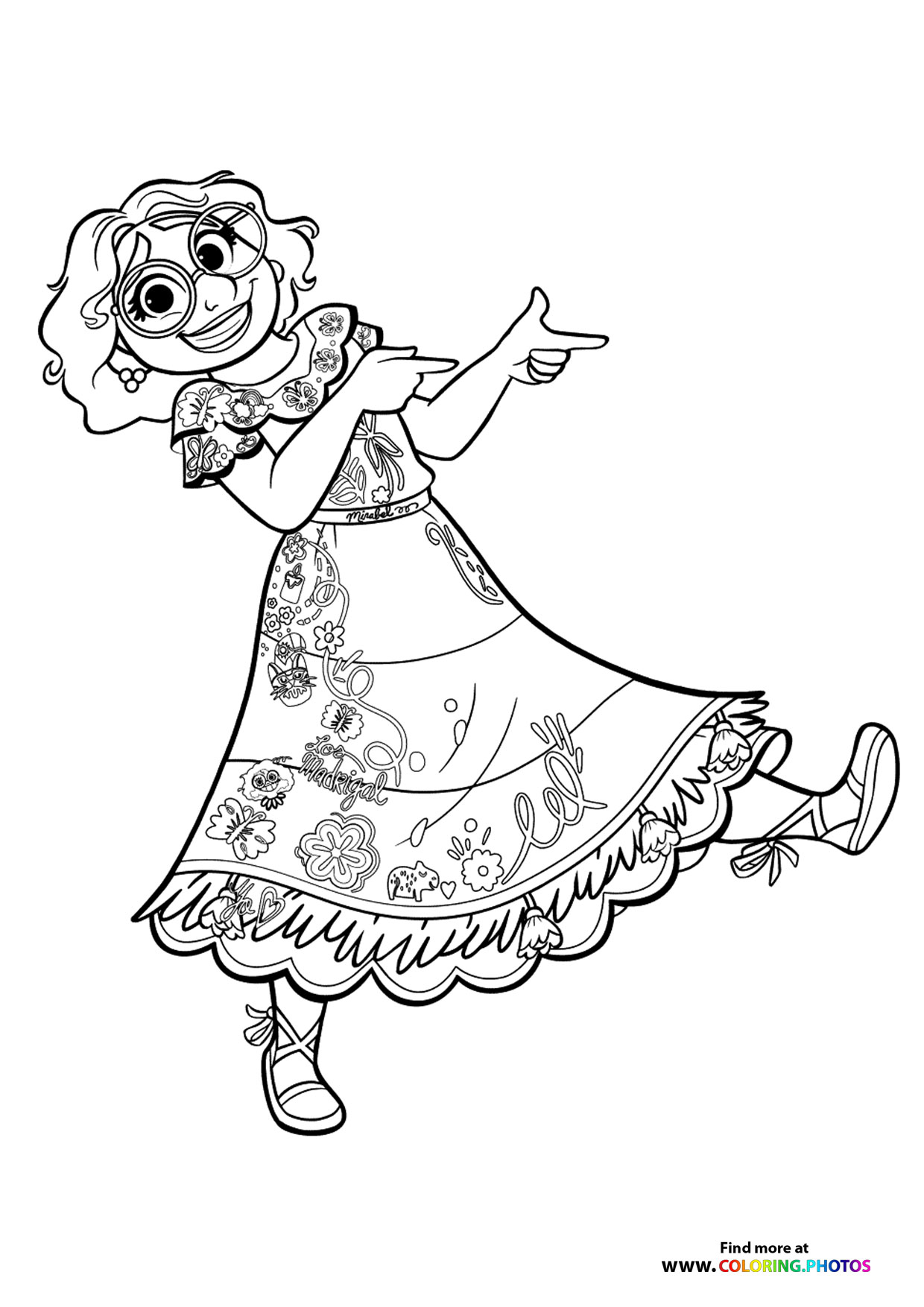 90+ Encanto Coloring Pages: Dive into the Magic 13