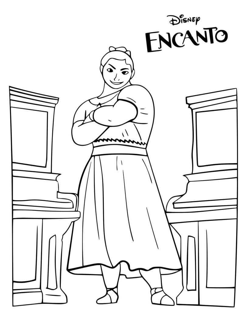 90+ Encanto Coloring Pages: Dive into the Magic 29