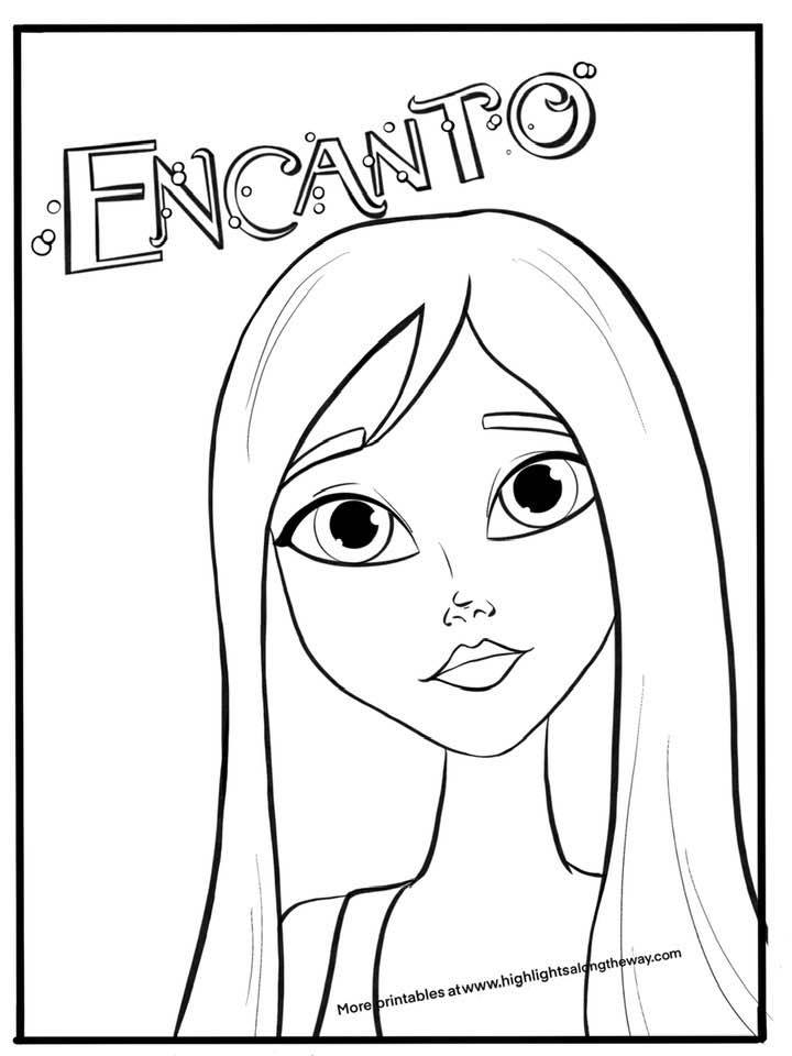 90+ Encanto Coloring Pages: Dive into the Magic 43