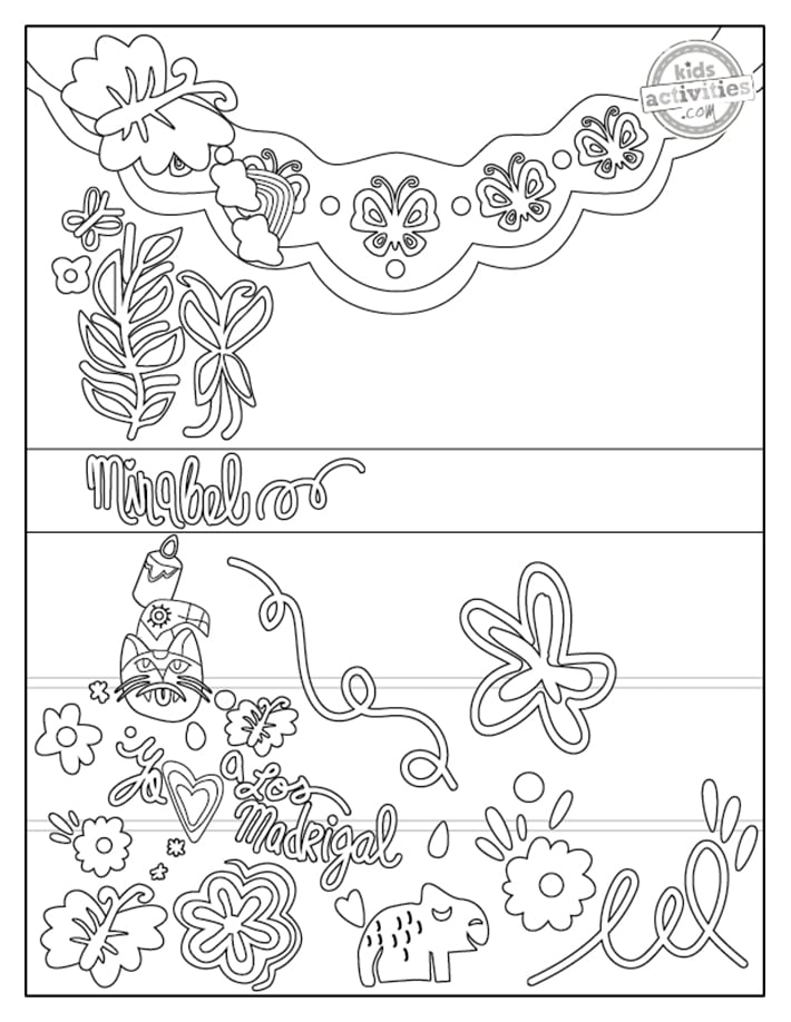 90+ Encanto Coloring Pages: Dive into the Magic 51