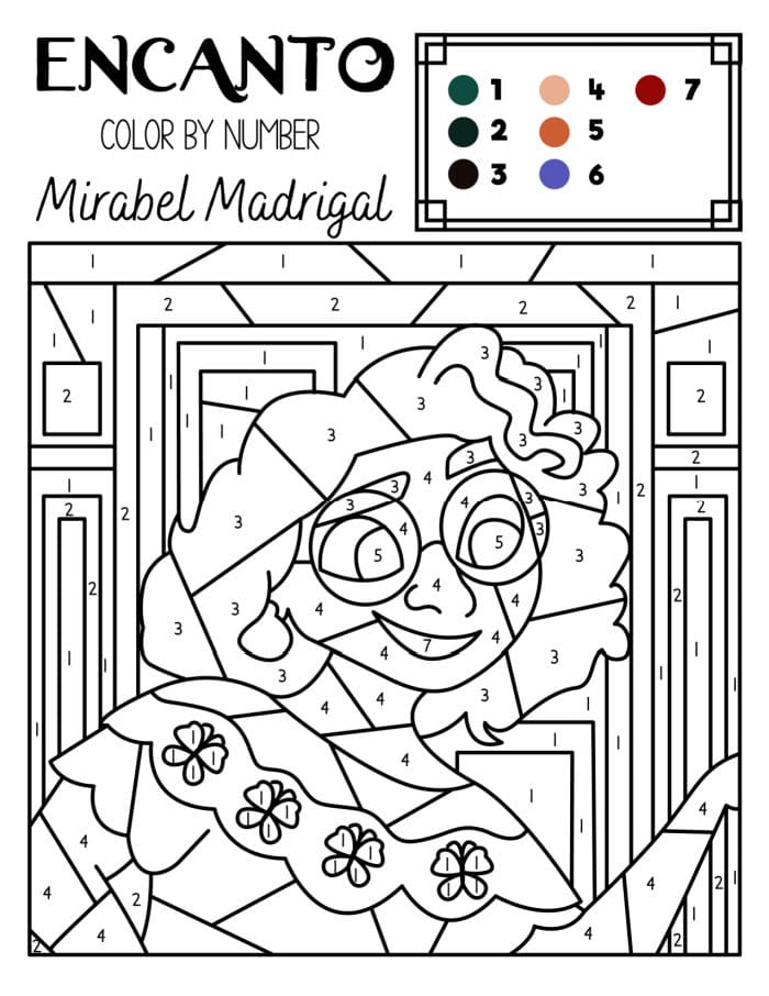 90+ Encanto Coloring Pages: Dive into the Magic 53