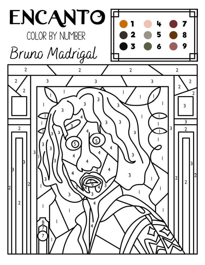 90+ Encanto Coloring Pages: Dive into the Magic 54