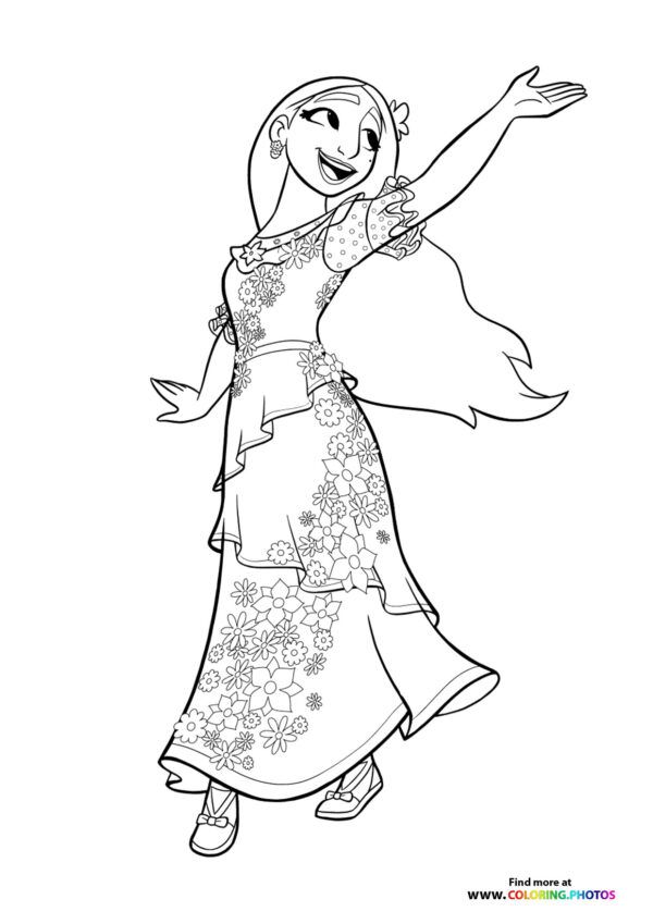 90+ Encanto Coloring Pages: Dive into the Magic 56