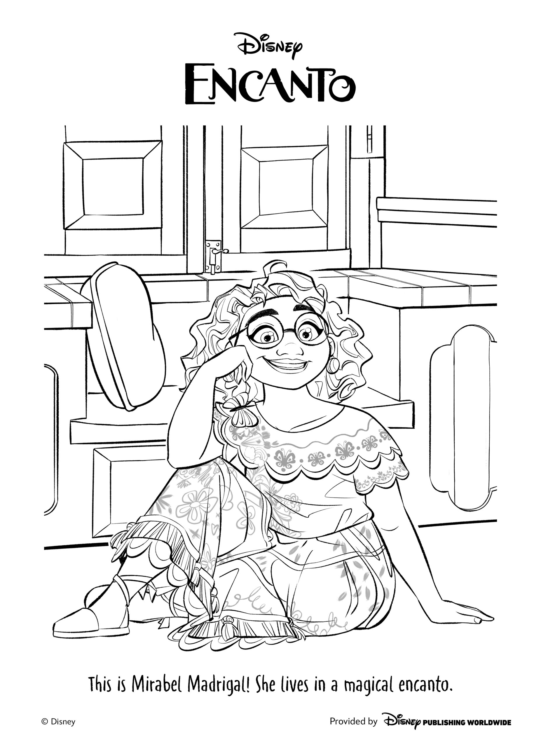 90+ Encanto Coloring Pages: Dive into the Magic 6