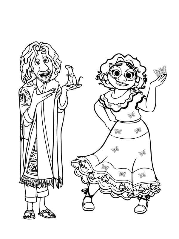 90+ Encanto Coloring Pages: Dive into the Magic 60