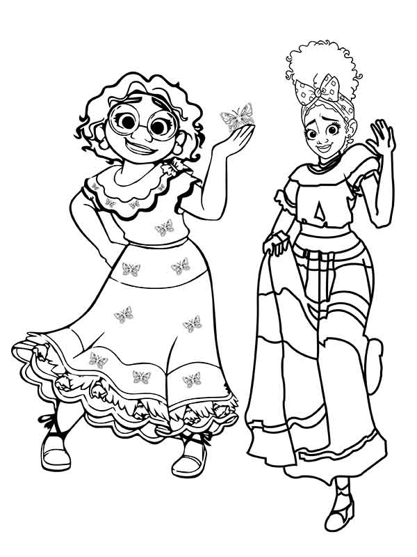 90+ Encanto Coloring Pages: Dive into the Magic 61