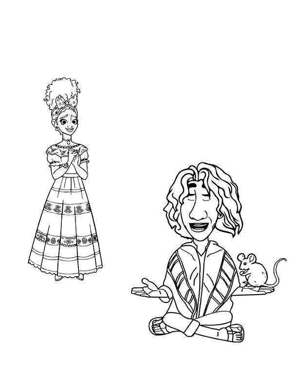 90+ Encanto Coloring Pages: Dive into the Magic 63