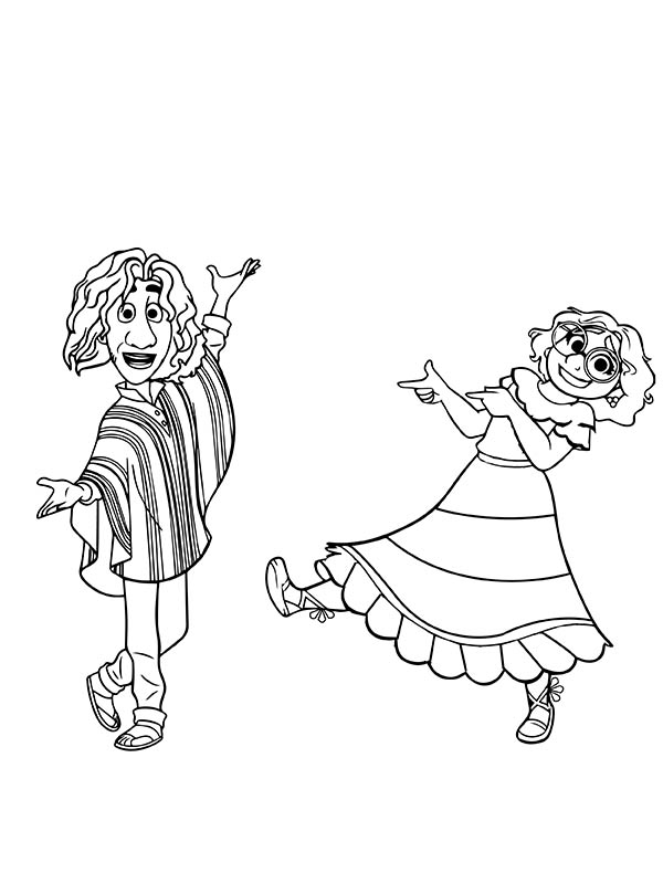 90+ Encanto Coloring Pages: Dive into the Magic 64