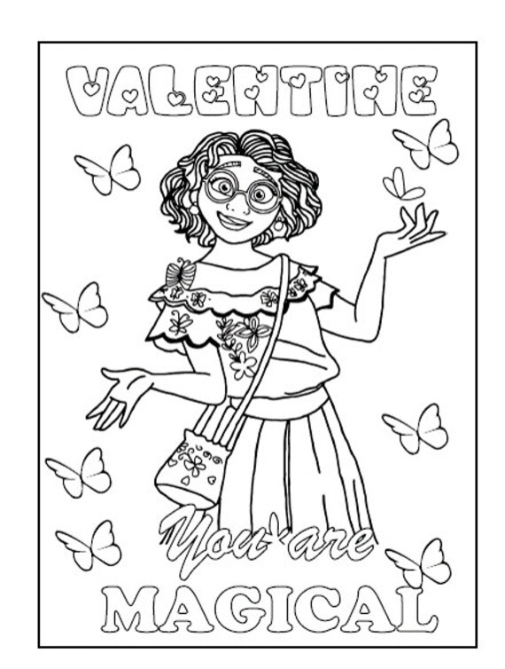 90+ Encanto Coloring Pages: Dive into the Magic 68