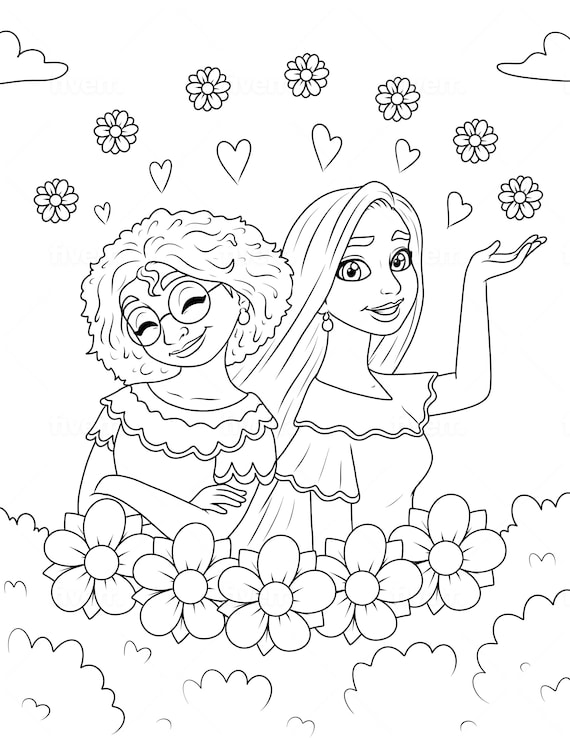 90+ Encanto Coloring Pages: Dive into the Magic 69