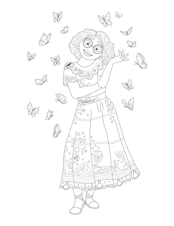 90+ Encanto Coloring Pages: Dive into the Magic 72