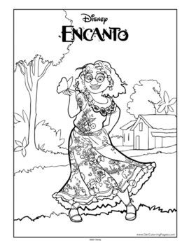90+ Encanto Coloring Pages: Dive into the Magic 86