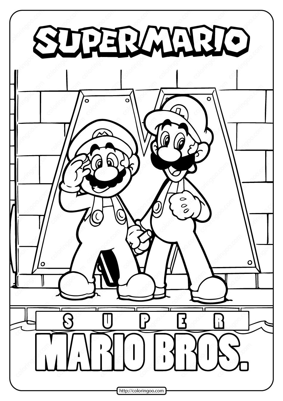 Super Mario Coloring Pages: 123 Adventures to Bring to Life with Color 107