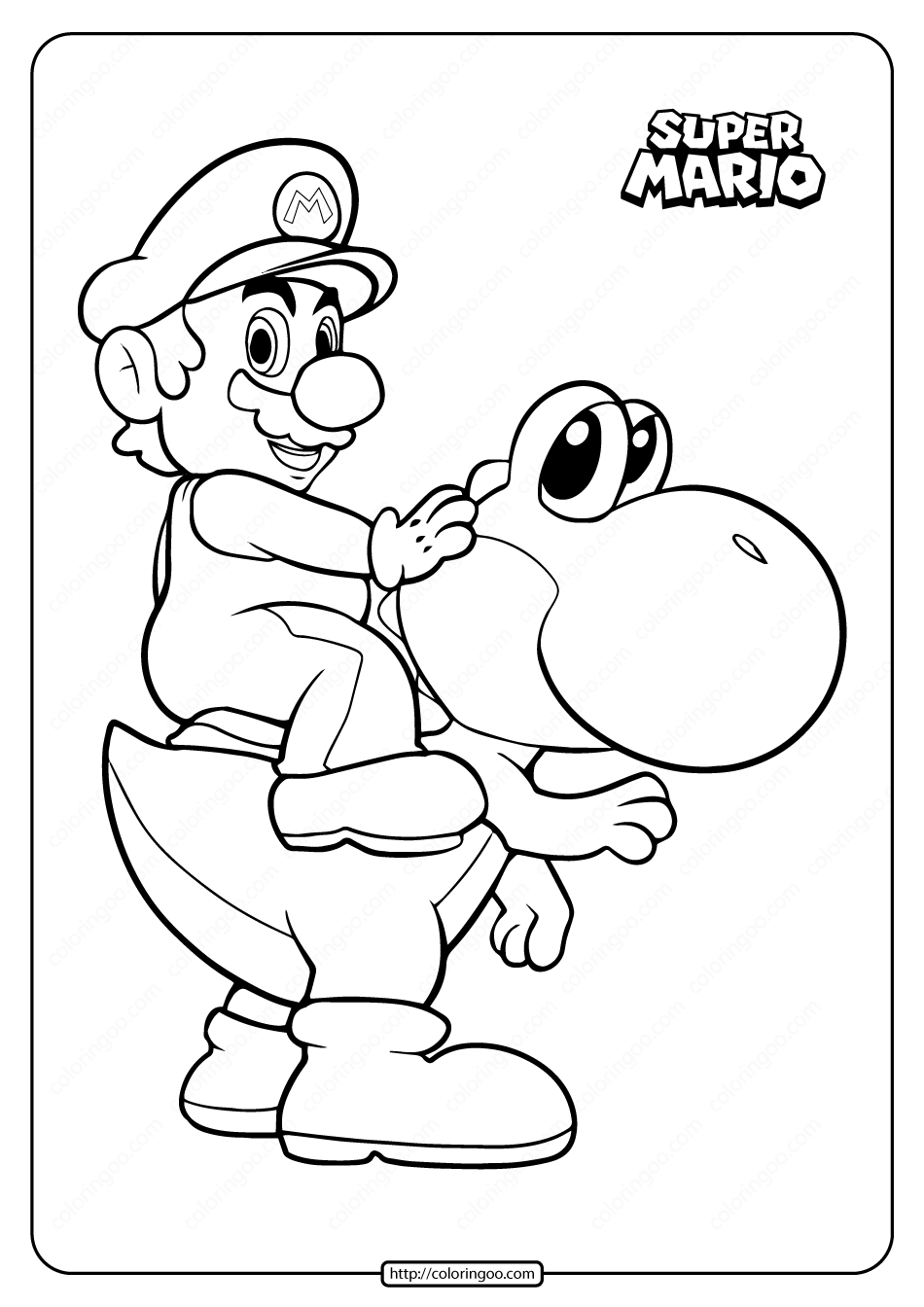 Super Mario Coloring Pages: 123 Adventures to Bring to Life with Color 109