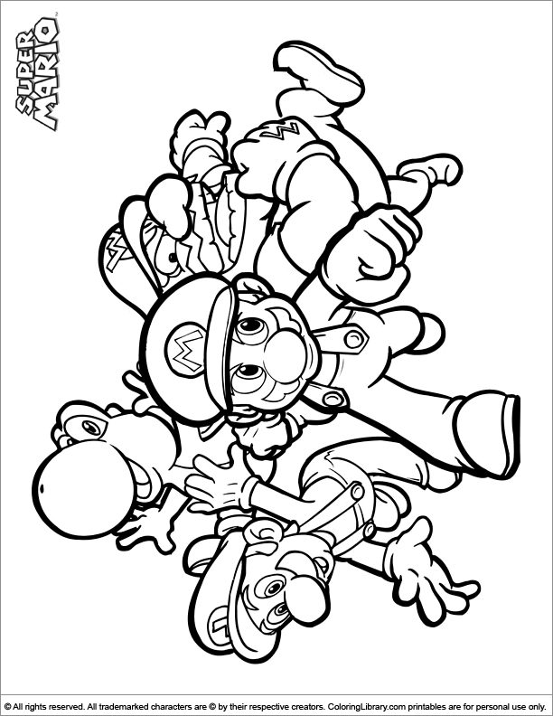 Super Mario Coloring Pages: 123 Adventures to Bring to Life with Color 122