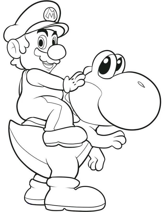 Super Mario Coloring Pages: 123 Adventures to Bring to Life with Color 16