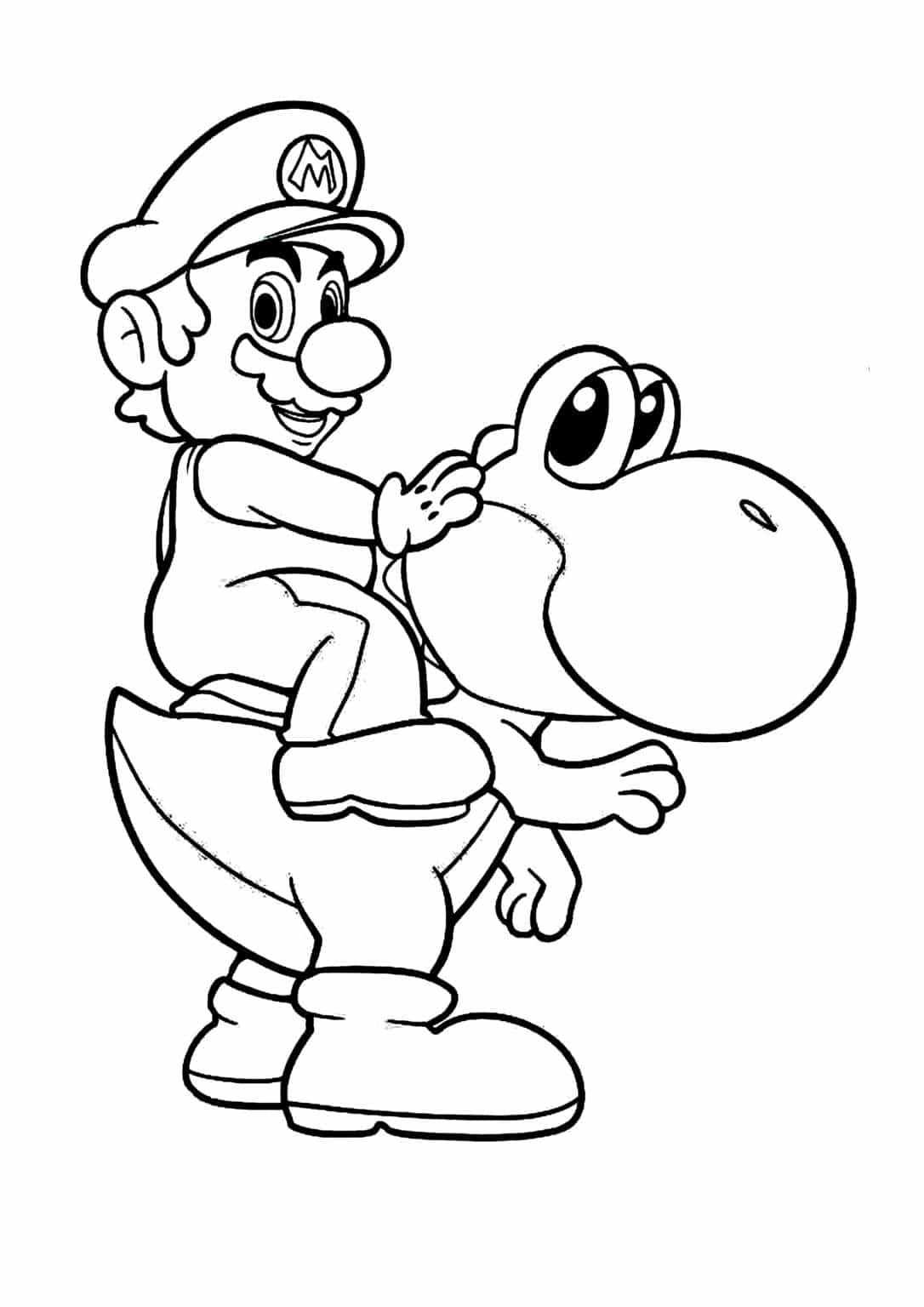 Super Mario Coloring Pages: 123 Adventures to Bring to Life with Color 18