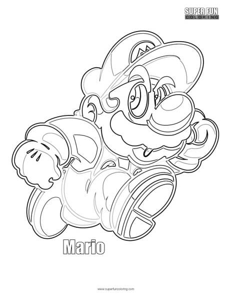 Super Mario Coloring Pages: 123 Adventures to Bring to Life with Color 25