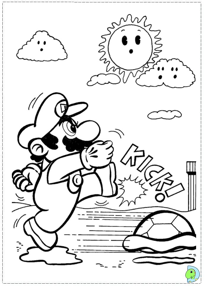 Super Mario Coloring Pages: 123 Adventures to Bring to Life with Color 26