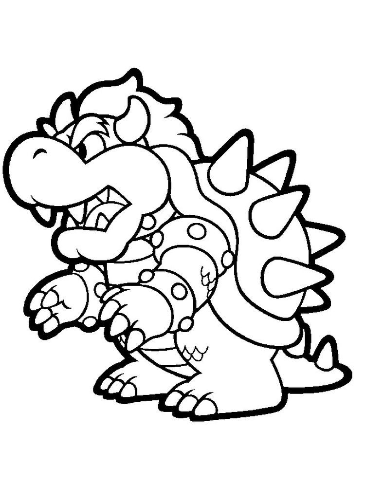 Super Mario Coloring Pages: 123 Adventures to Bring to Life with Color 37