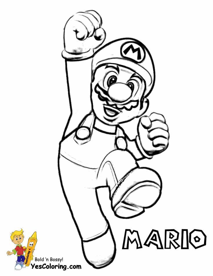 Super Mario Coloring Pages: 123 Adventures to Bring to Life with Color 40