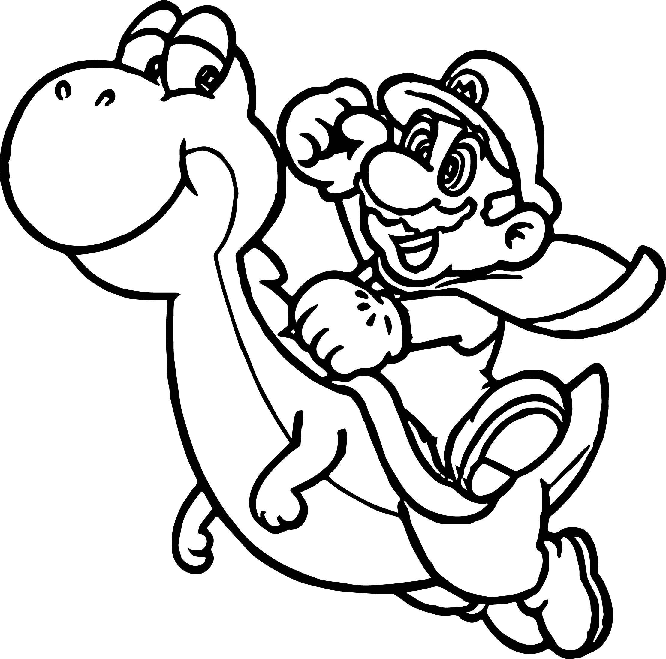 Super Mario Coloring Pages: 123 Adventures to Bring to Life with Color 44