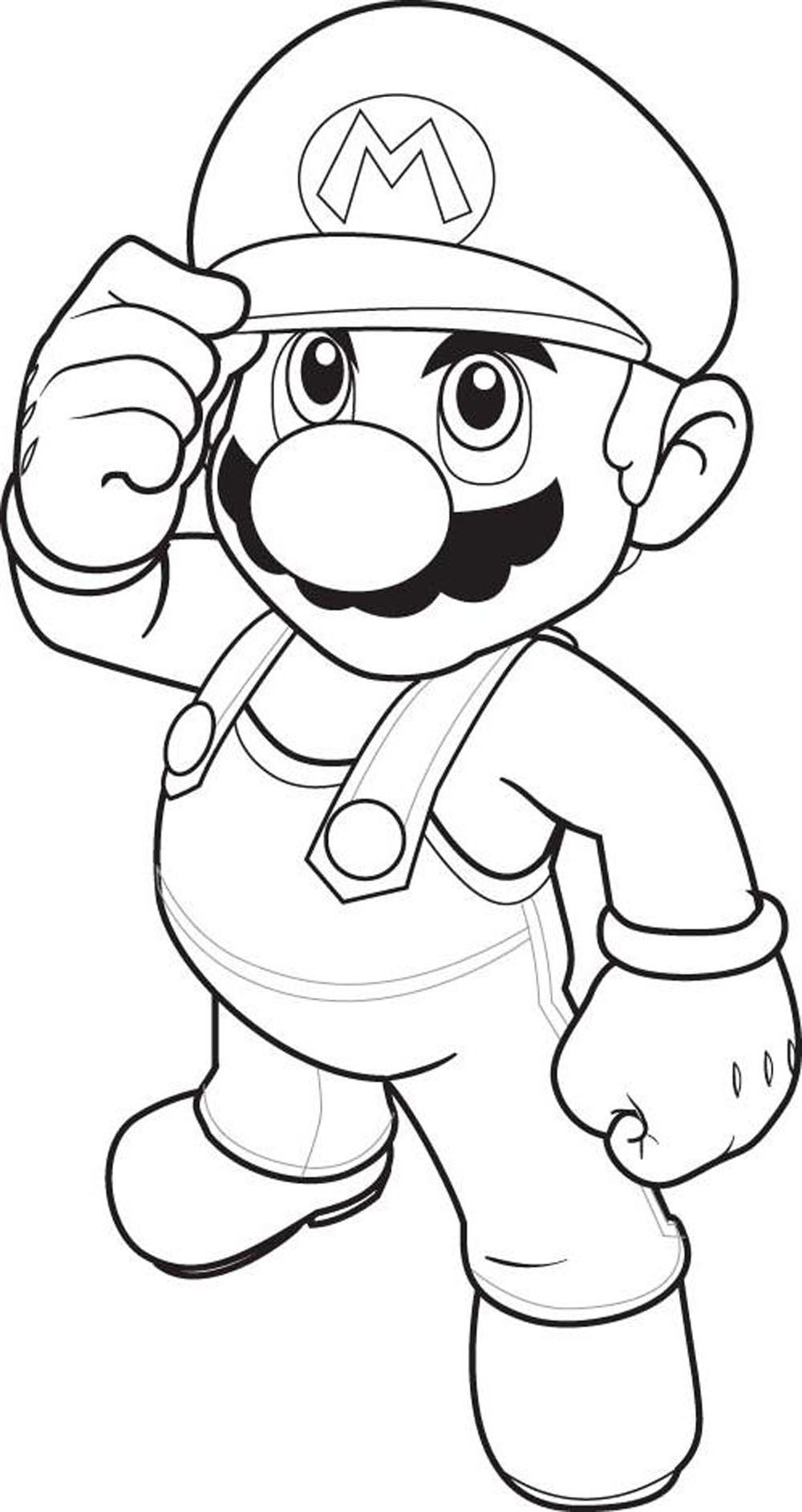 Super Mario Coloring Pages: 123 Adventures to Bring to Life with Color 45