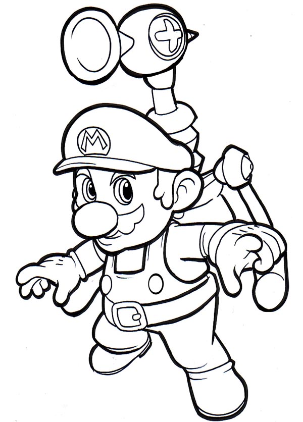 Super Mario Coloring Pages: 123 Adventures to Bring to Life with Color 65