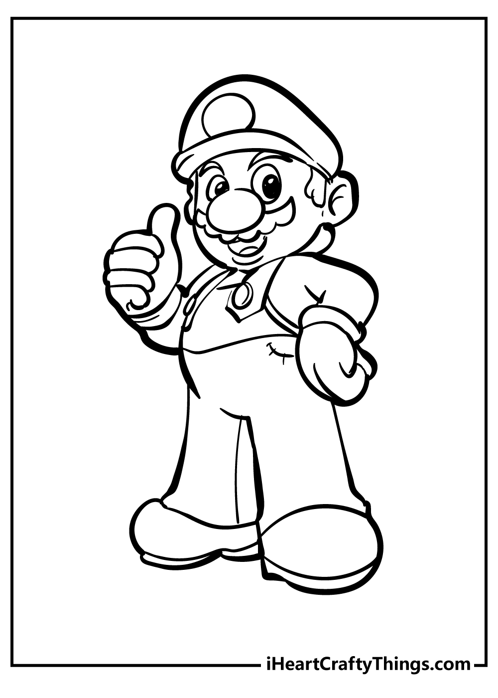 Super Mario Coloring Pages: 123 Adventures to Bring to Life with Color 69