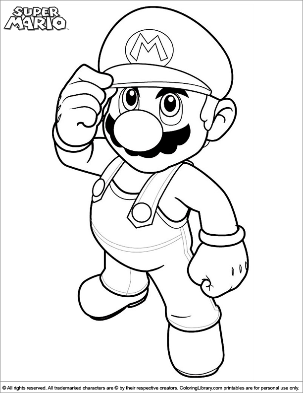 Super Mario Coloring Pages: 123 Adventures to Bring to Life with Color 70