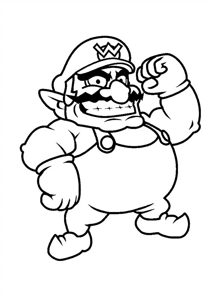 Super Mario Coloring Pages: 123 Adventures to Bring to Life with Color 72