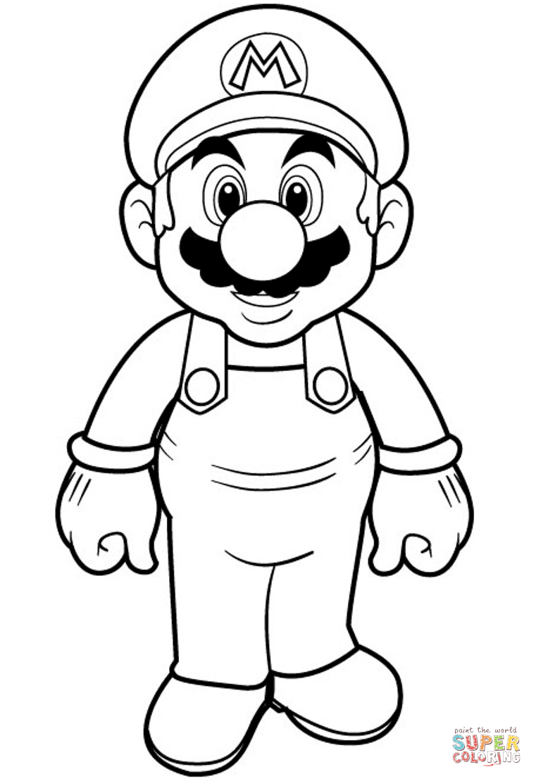 Super Mario Coloring Pages: 123 Adventures to Bring to Life with Color 76