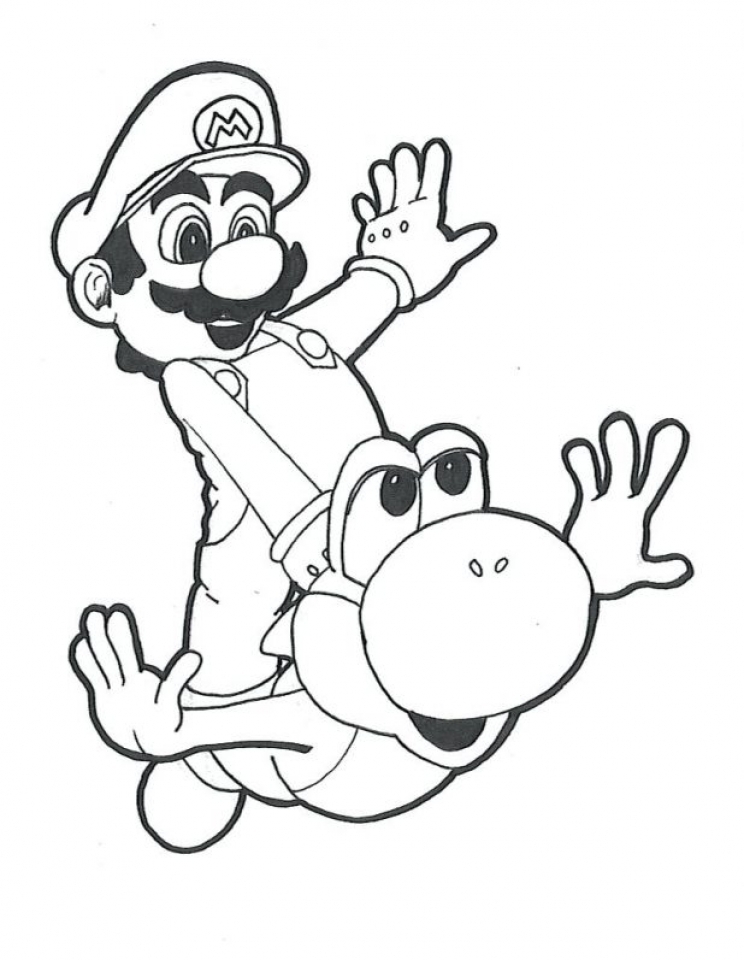 Super Mario Coloring Pages: 123 Adventures to Bring to Life with Color 82